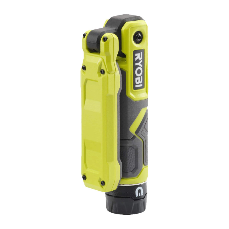 Ryobi Ліхтар інспекційний акумуляторний USB Lithium RLI4-120G, 4В, 2А·год, 650лм, 3 режими, магніт, затискач 0.17кг (5133006225)