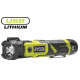 Ліхтар ручний акумуляторний Ryobi USB Lithium RLP4-0, 4В, 640лм, 3 функції освітлення, поворотна головка, магніт (без АКБ та ЗП) (5133006147)
