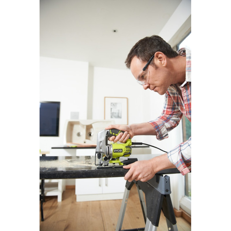 Ryobi Лобзик RJS1050-K, 680Вт, LED, 2.2кг, кейс (5133002219)