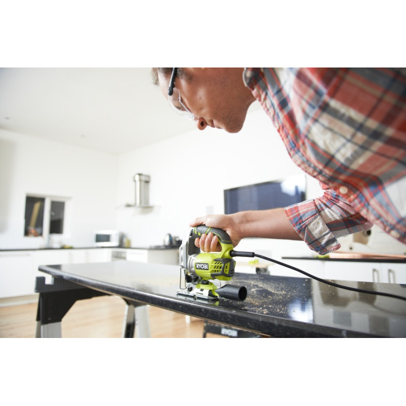 Ryobi Лобзик RJS1050-K, 680Вт, LED, 2.2кг, кейс (5133002219)