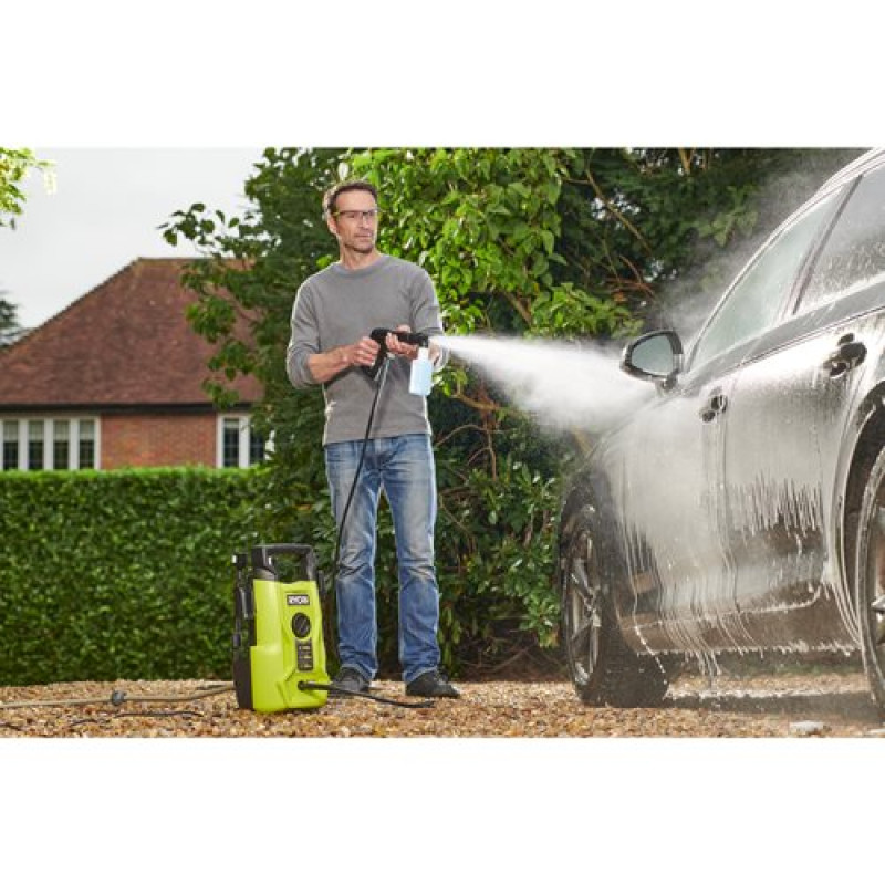 Ryobi Мінімийка високого тиску RY110PWA 1400Вт 110бар 390л/год шланг 5м 5.6кг (5133005365)