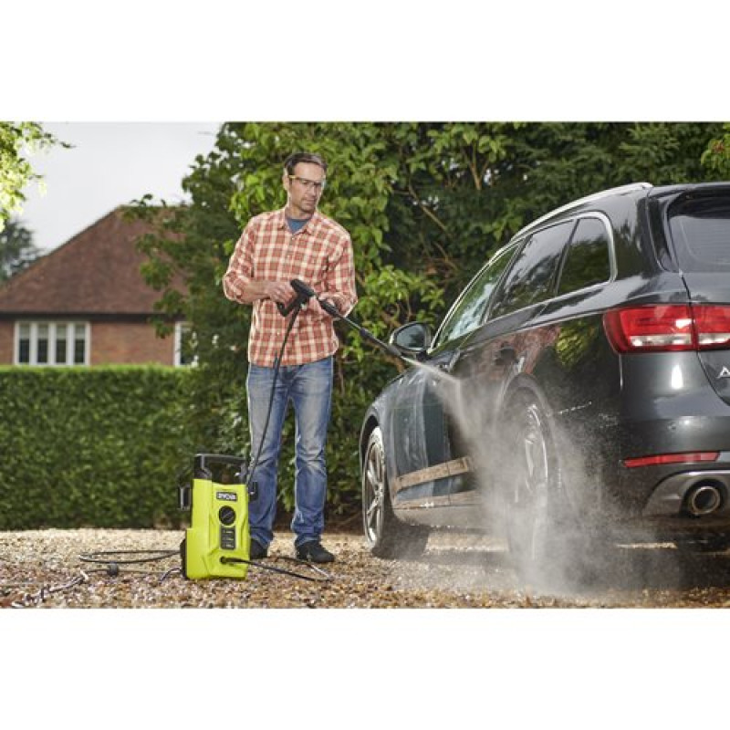 Ryobi Мінімийка високого тиску RY110PWA 1400Вт 110бар 390л/год шланг 5м 5.6кг (5133005365)