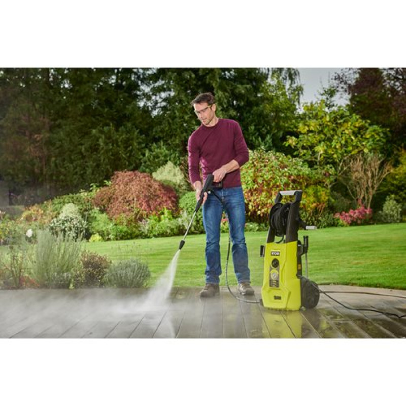 Ryobi Мінімийка високого тиску RY170PWA 2500Вт 170бар 470л/год шланг 10м 24кг (5133005373)