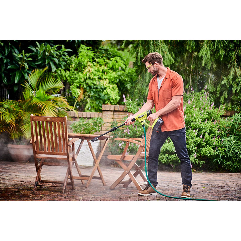 Ryobi Мінімийка високого тиску акумуляторна ONE+ RY18PW22A-0 18В 22бар 182л/год 22кг без АКБ та ЗП (5133004570)