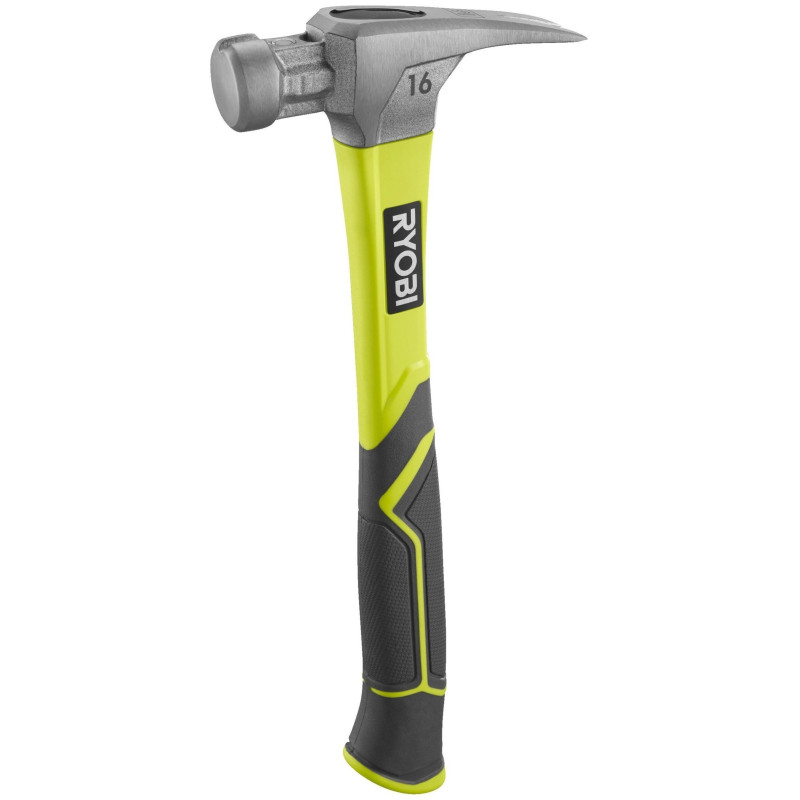 Ryobi Молоток столярний RH16FSS 450г магнітний утримувач руків'я скловолокно (5132005333)