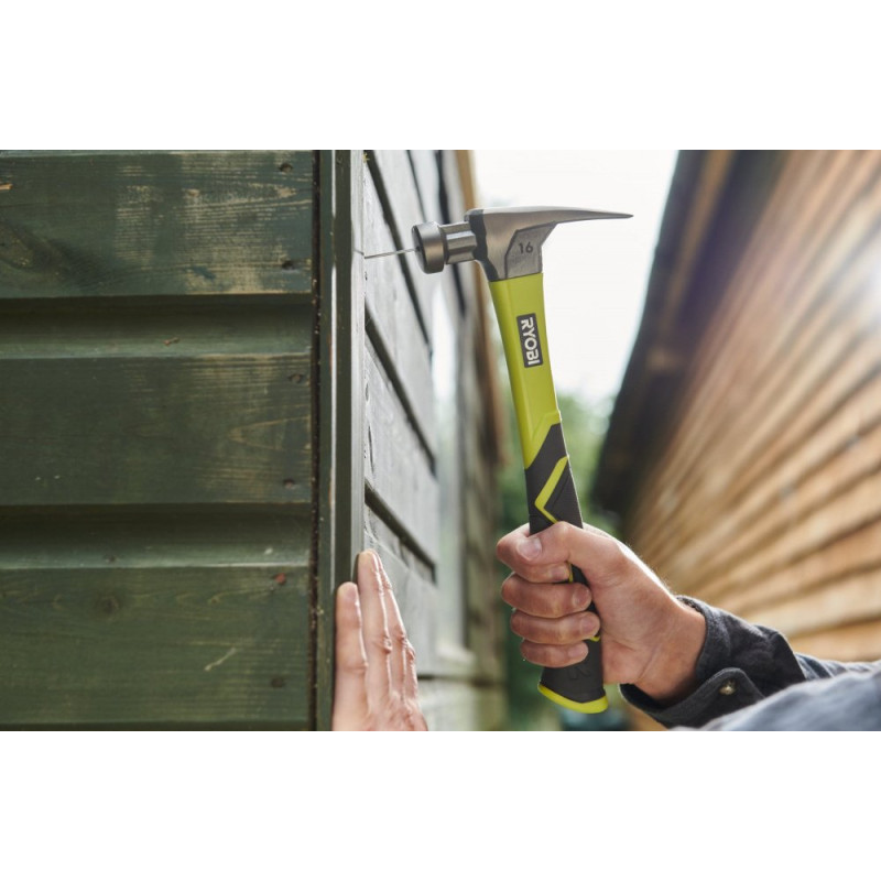 Ryobi Молоток столярний RH16FSS 450г магнітний утримувач руків'я скловолокно (5132005333)