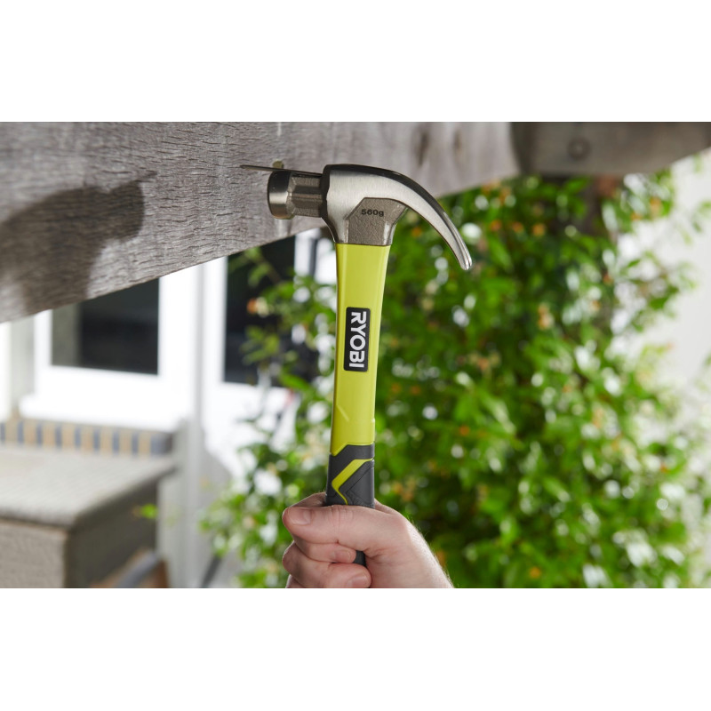 Ryobi Молоток столярний RHHCC560 560г магнітний утримувач руків'я скловолокно (5132006034)