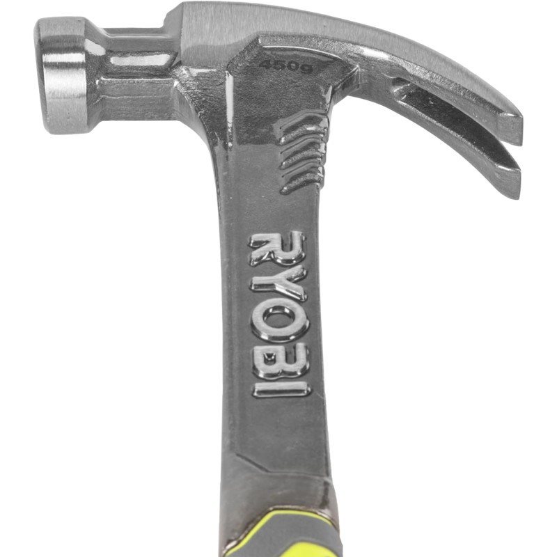 Ryobi Молоток столярний RHHSCC450 450г магнітний утримувач руків'я скловолокно (5132006035)