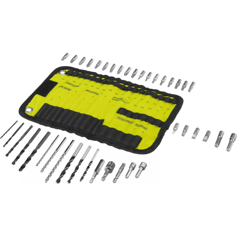 Набір біт і свердел Ryobi RAK40RM 40шт чохол (5132002264)