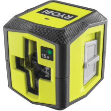 Ryobi Нівелір лазерний RBCLLG1 до 15м, перехресний, зелений промінь (5133004864)