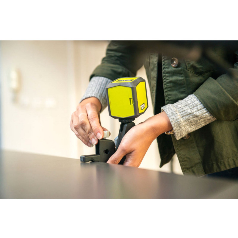 Ryobi Нівелір лазерний RBCLLG1 до 15м, перехресний, зелений промінь (5133004864)