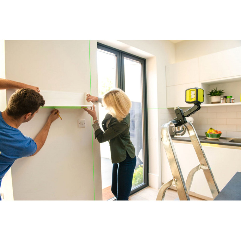 Ryobi Нівелір лазерний RBCLLG1 до 15м, перехресний, зелений промінь (5133004864)