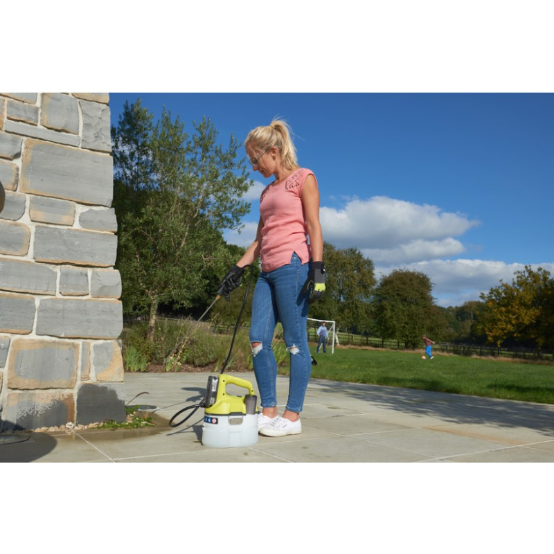 Ryobi Обприскувач акумуляторний ОNE+ OWS1880 5л 18В 3.1бар 0.5л/хв 2.4кг без АКБ та ЗП (5133002676)