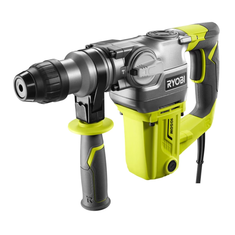 Ryobi Перфоратор RSDS1050-K SDS+ 1050Вт, 26мм, 3.6Дж, 3 режими роботи, 7кг (5133004350)