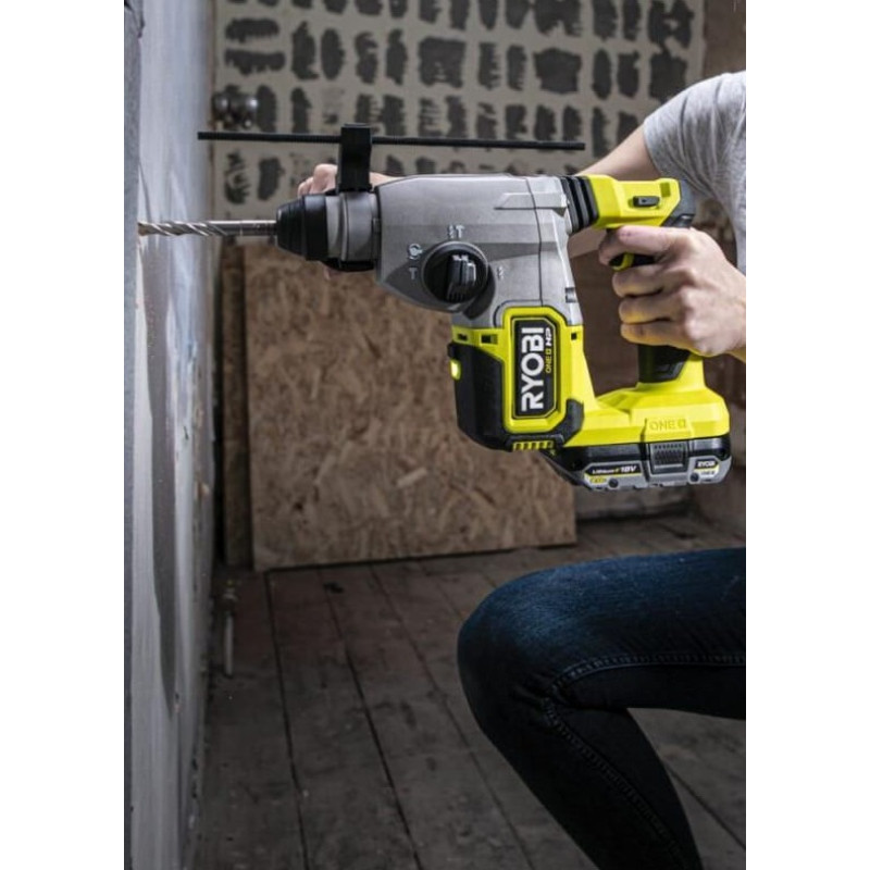 Перфоратор акумуляторний Ryobi ONE+ НР RSDS18X-0 SDS-plus 18В 2.5Дж 4 режими 2.5кг без АКБ та ЗП (5133004620)