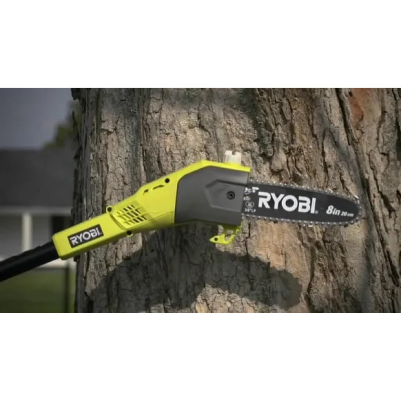 Ryobi Висоторіз ланцюговий акумуляторний ONE+ OPP1820 18В 20см 3м 3.7кг без АКБ та ЗП (5133001250)