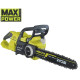 Ryobi Пила ланцюгова акумуляторна RY36CSX35A-0 36В MAX POWER шина 35см Oregon безщіткова 5.1кг без АКБ та ЗП (5133004595)
