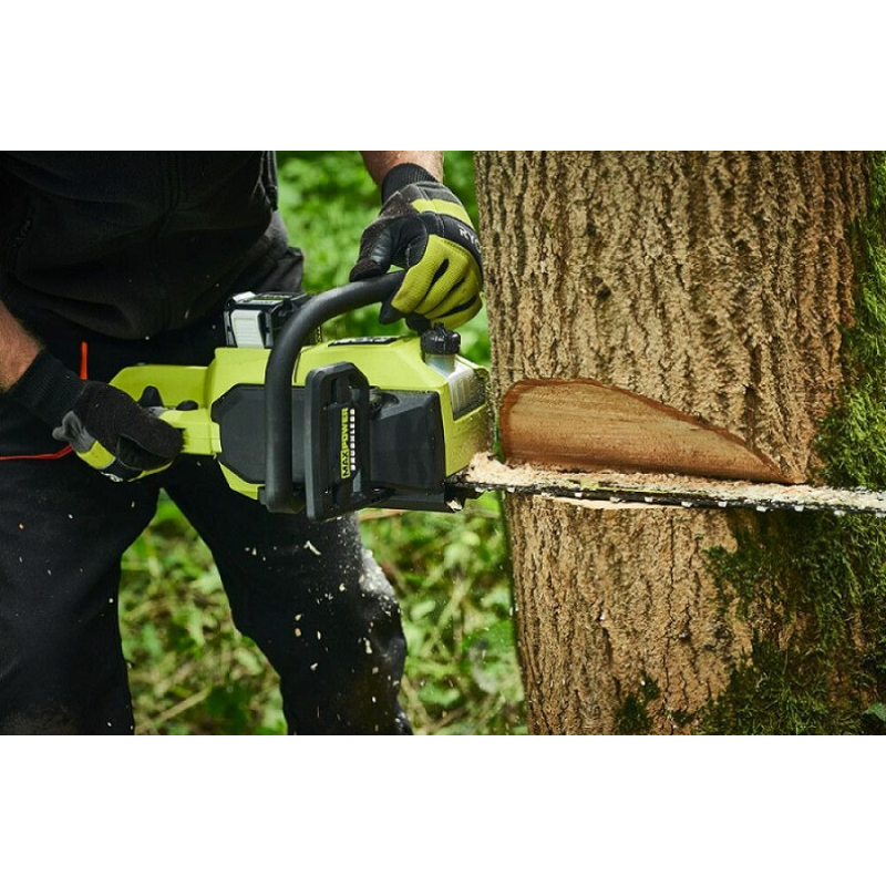 Ryobi Пила ланцюгова акумуляторна RY36CSX50A-0 36В MAX POWER шина 50см Oregon безщіткова 18.5м/с 5.3кг без АКБ та ЗП (5133006242)