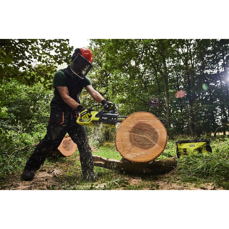 Ryobi Пила ланцюгова акумуляторна RY36CSX50A-0 36В MAX POWER шина 50см Oregon безщіткова 18.5м/с 5.3кг без АКБ та ЗП (5133006242)