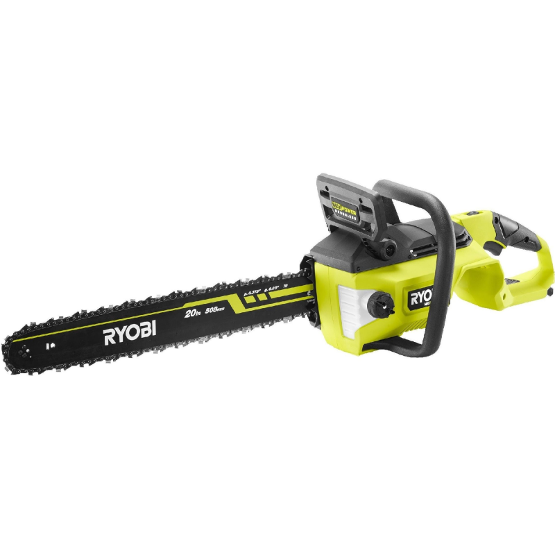 Ryobi Пила ланцюгова акумуляторна RY36CSX50A-0 36В MAX POWER шина 50см Oregon безщіткова 18.5м/с 5.3кг без АКБ та ЗП (5133006242)