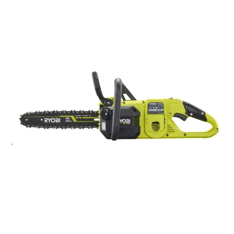 Ryobi Пила ланцюгова акумуляторна ONE+ HP RY18CSX30A-150 18B 1х5А·год ЗП шина 30см безщіткова 13.2м/с 3.2кг (5133005466)