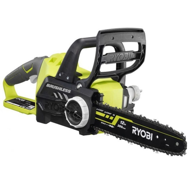 Ryobi Пила ланцюгова акумуляторна OCS1830 18В ONE+ шина 30см Oregon безщіткова 2.7кг без АКБ та ЗП (5133002829)