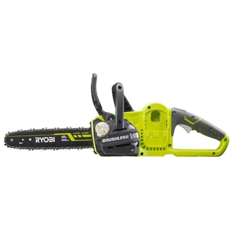 Ryobi Пила ланцюгова акумуляторна RCS1830-140B, ONE+ 18В, шина 30 см, АКБ 4.0Ач+ЗП безщіткова (5133005547)