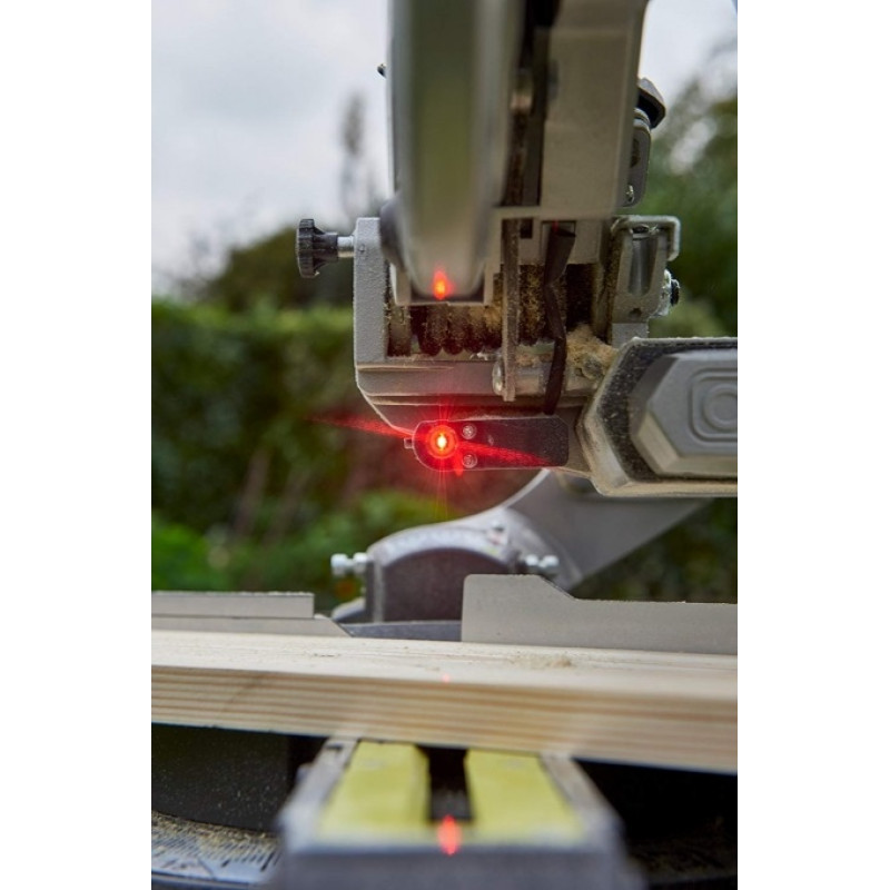 Ryobi Пила торцювальна акумуляторна ONE+ R18MS216-0 18В диск 216мм лазер 14.4кг без АКБ та ЗП (5133003597)