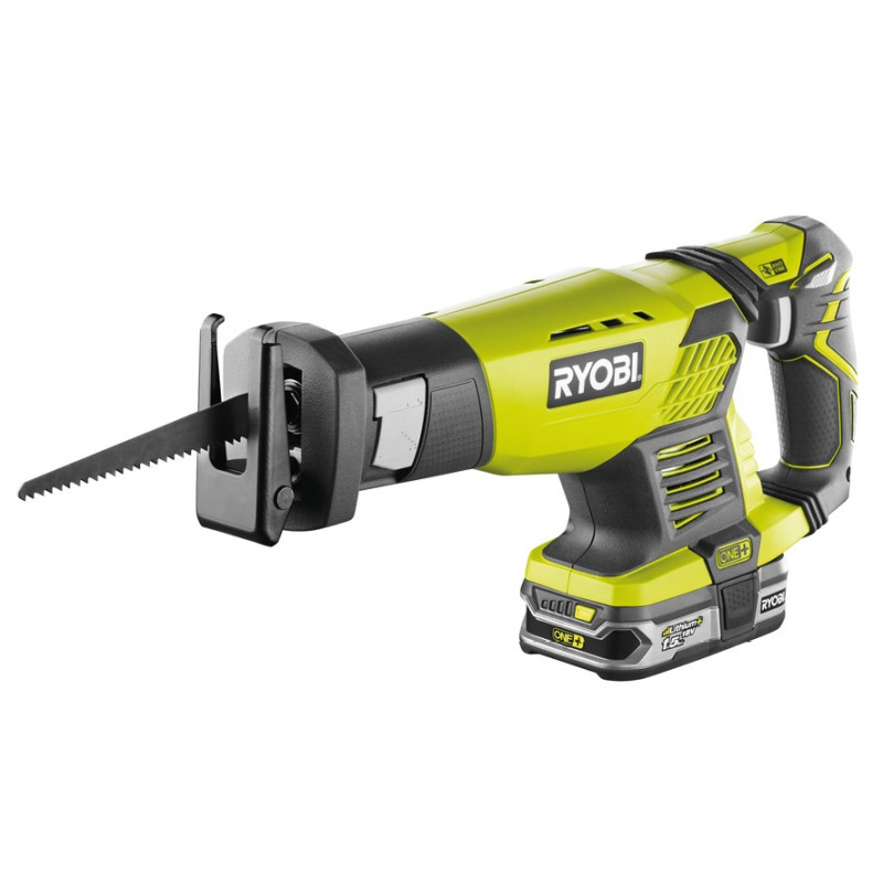 Ryobi Пила шабельна акумуляторна RRS1801M ONE+ 18В пропил 180мм хід 22мм 1.9кг без АКБ та ЗП (5133001162)