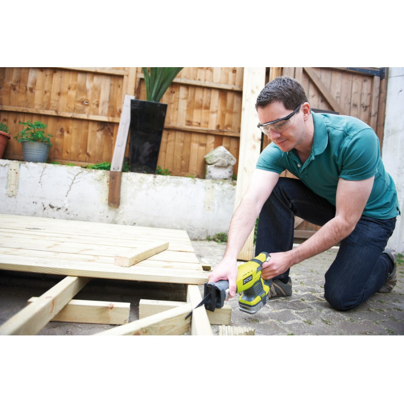 Ryobi Пила шабельна акумуляторна RRS1801M ONE+ 18В пропил 180мм хід 22мм 1.9кг без АКБ та ЗП (5133001162)