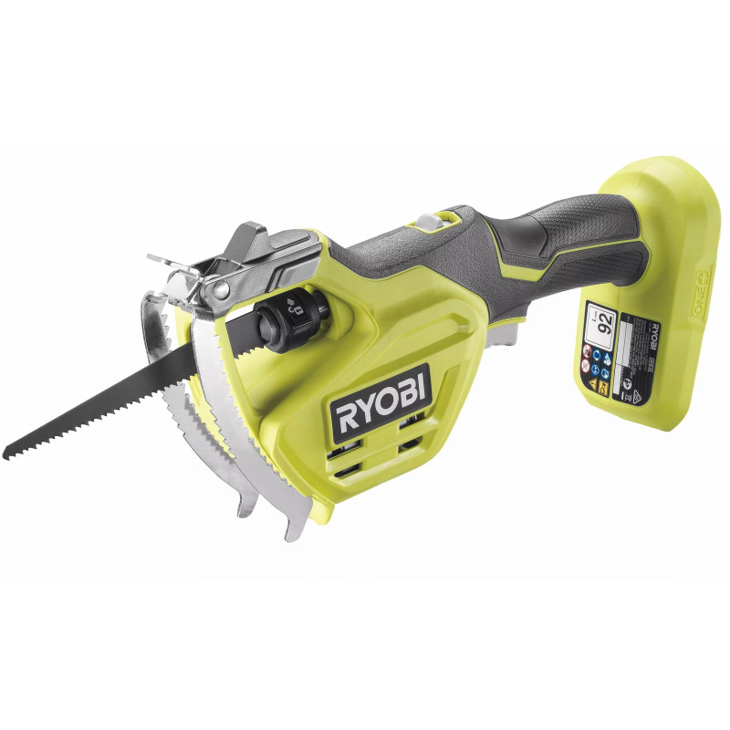 Ryobi Пила шабельна акумуляторна RY18PSA-0 ONE+ 18В різ 80мм лезо 15см 0.9кг без АКБ та ЗП (5133004594)
