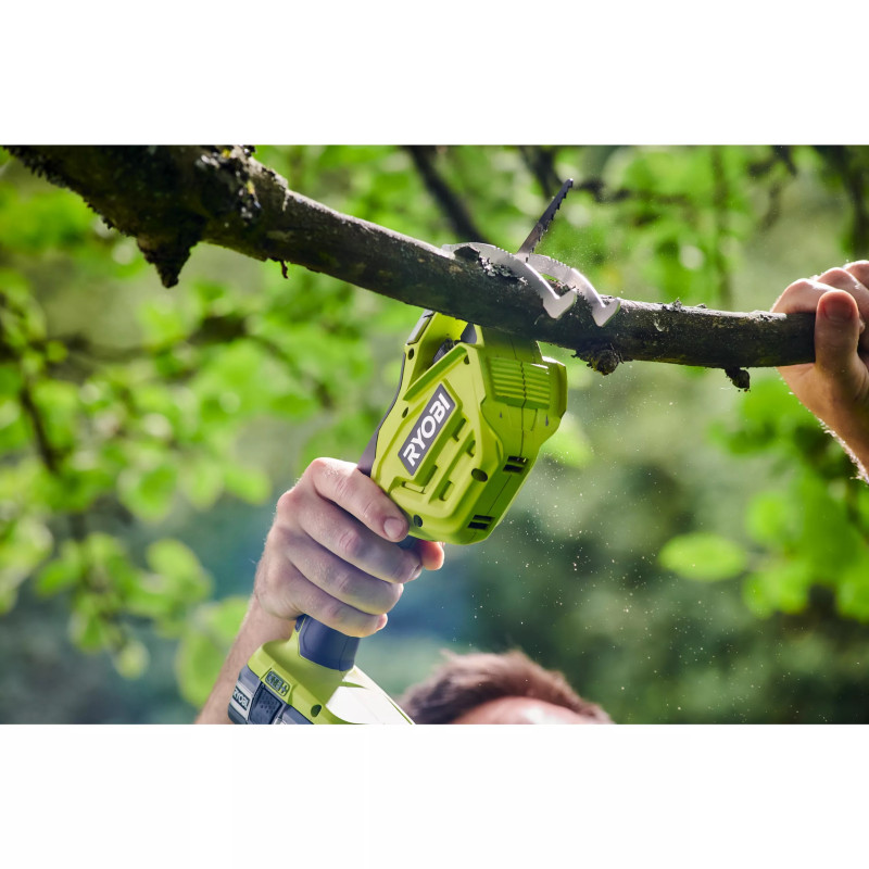 Ryobi Пила шабельна акумуляторна RY18PSA-0 ONE+ 18В різ 80мм лезо 15см 0.9кг без АКБ та ЗП (5133004594)