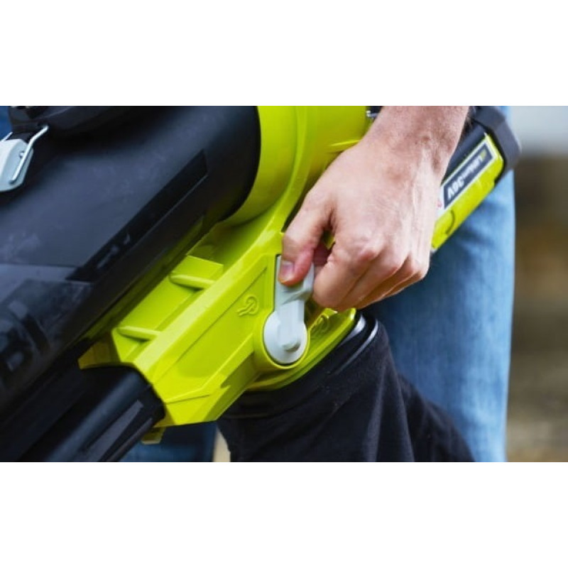 Ryobi Повітродувка-пилосос MaxPower RBV36B 36B, 238 км/год безщіткова (без АКБ і ЗП) (5133002524)