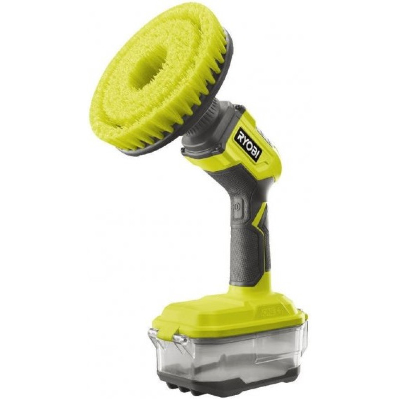 Ryobi Щітка R18CPS-0, акумуляторна 18В ONE+, диск 15см, 210 об/хв, IPX7, 1.2 кг (без АКБ та ЗП) (5133004846)