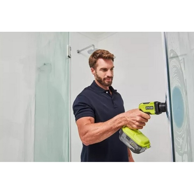 Ryobi Щітка R18CPS-0, акумуляторна 18В ONE+, диск 15см, 210 об/хв, IPX7, 1.2 кг (без АКБ та ЗП) (5133004846)