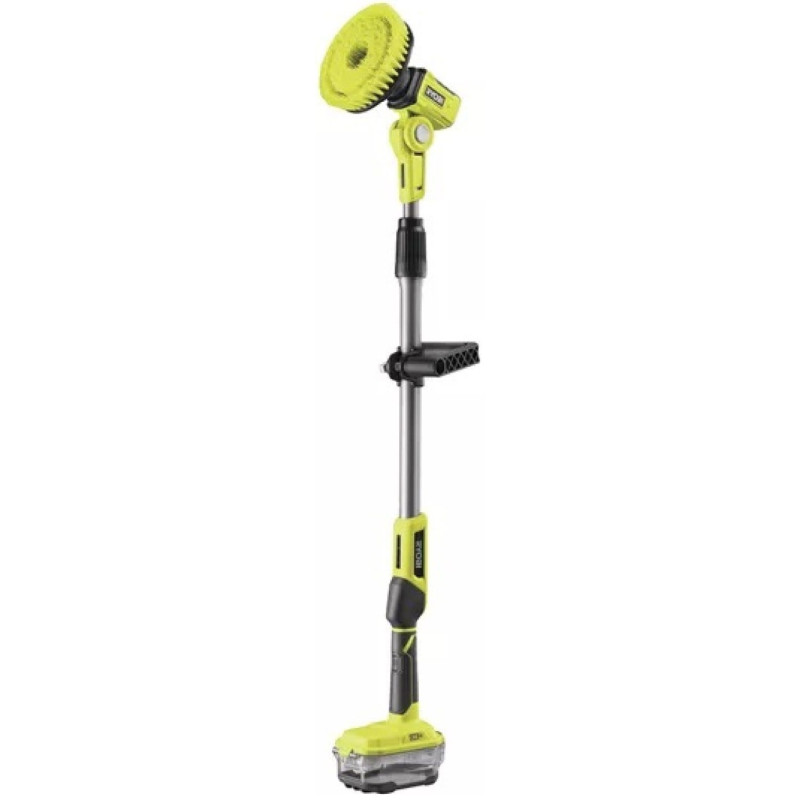 Ryobi Щітка телескопічна R18TPS-0, акумуляторна ONE+ 18В, щітка 15см, 210об/хв, довжина ручки 1-1.4м, IPX7, 2.1кг (без АКБ та ЗП) (5133004847)