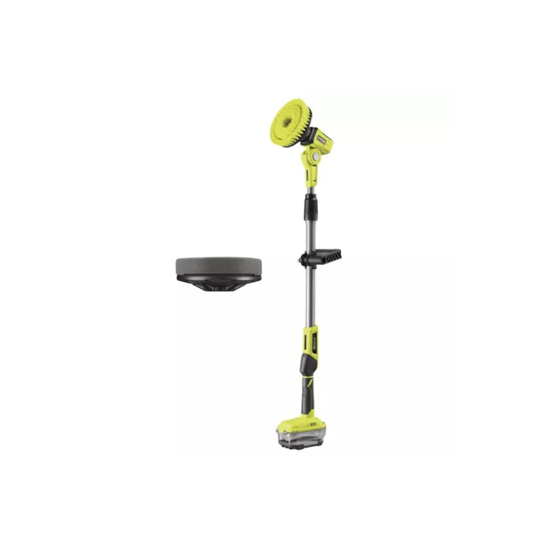 Ryobi Щітка телескопічна R18TPS-0, акумуляторна ONE+ 18В, щітка 15см, 210об/хв, довжина ручки 1-1.4м, IPX7, 2.1кг (без АКБ та ЗП) (5133004847)