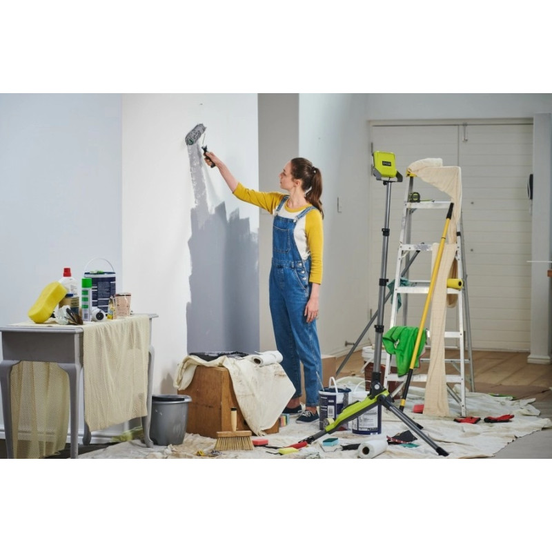 Ryobi Прожектор акумуляторний на штативі ONE+ R18TL-0 18В 2700/1000/500лм 0.6-1.7м 3.2кг (без АКБ та ЗП) (5133004854)