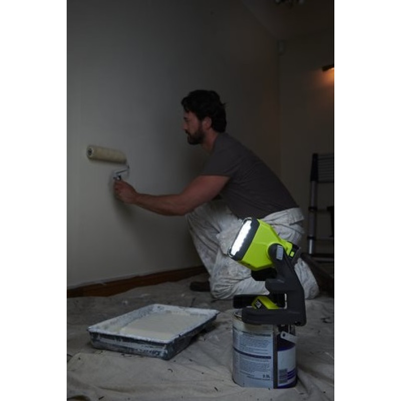 Ryobi Прожектор акумуляторний панельний ONE+ RLFD18-0 18В 1800лм 3 режими яскравості (без АКБ та ЗП) (5133005399)