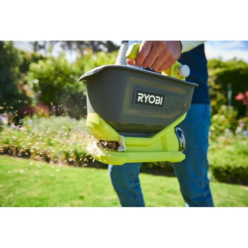 Ryobi Сівалка акумуляторна OSS1800 18В ONE+ розкид до 3.5м контейнер 4л без АКБ та ЗП (5133003729)