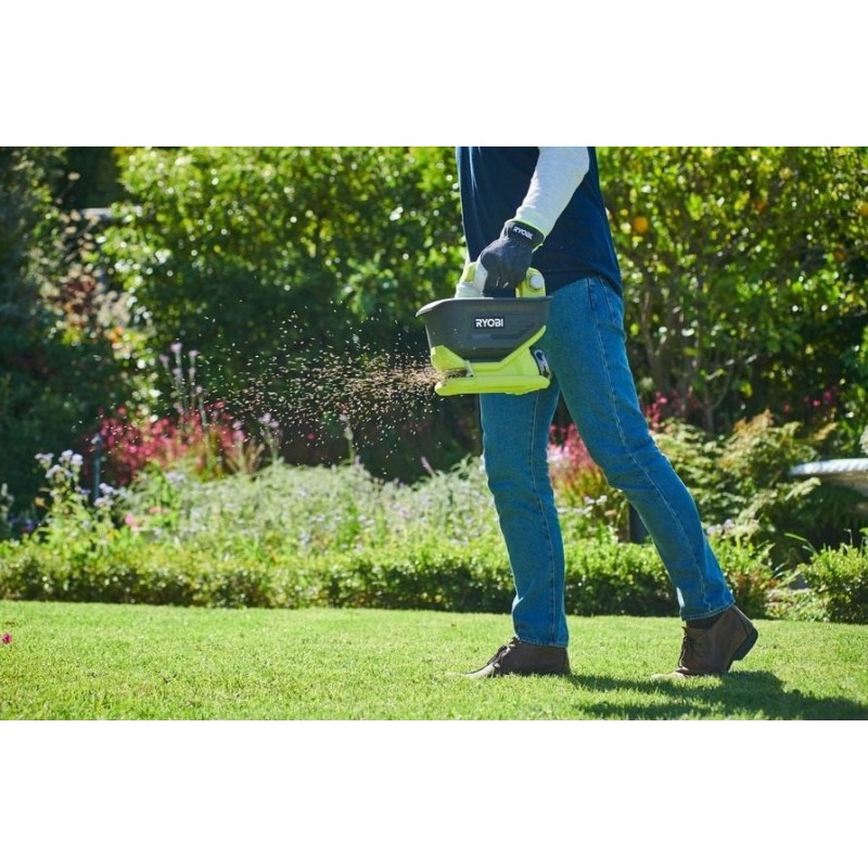 Ryobi Сівалка акумуляторна OSS1800 18В ONE+ розкид до 3.5м контейнер 4л без АКБ та ЗП (5133003729)