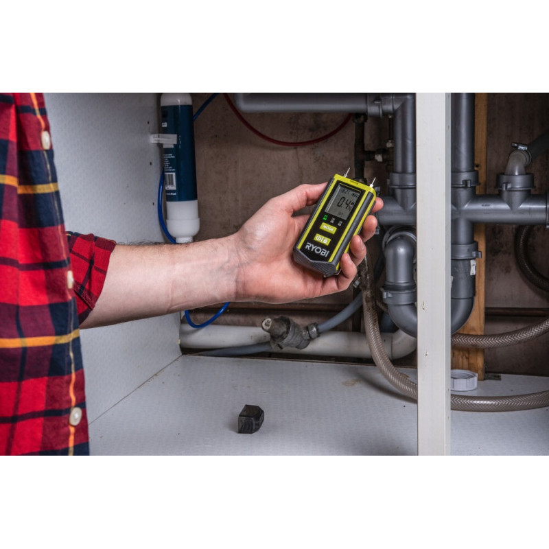 Ryobi Вологомір RBPINMM1 деревина/штукатурка/бетон ±2% 0.1кг (5133005032)