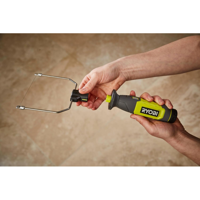 Ryobi Термоніж RHC4-120G акумуляторний 4В USB Lithium 450 градусів 5 змінних насадок АКБ 1х2Аг (5133006198)