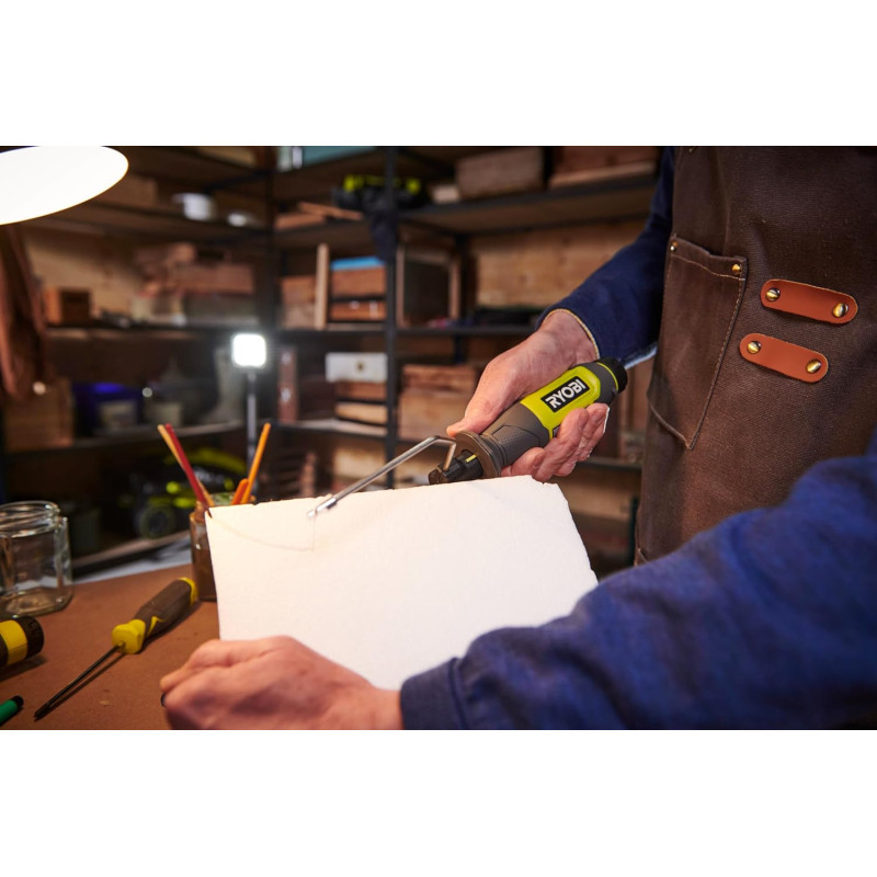 Ryobi Термоніж RHC4-120G акумуляторний 4В USB Lithium 450 градусів 5 змінних насадок АКБ 1х2Аг (5133006198)