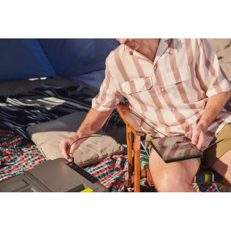 Холодильник акумуляторний мобільний Ryobi ONE+ RY18CB23A-0 18В/220В/12В 23л 2хUSB +20…-20°С 13.5кг без АКБ та ЗП (5133006103)