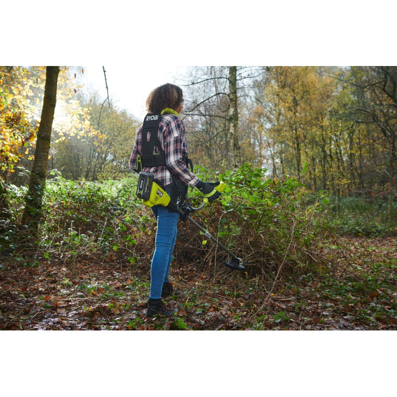 Ryobi Тример садовий акумуляторний Max Power RY36BCX30A-0 36В 30см ніж/ліска 40см ергоремені Vertebrae 4.7кг без АКБ та ЗП (5133005476)