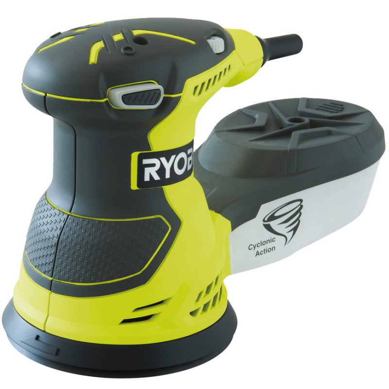 Ryobi Шліфмашина ексцентрикова ROS300 300Вт 125мм 7000-12000об·хв 1.7кг (5133001144)