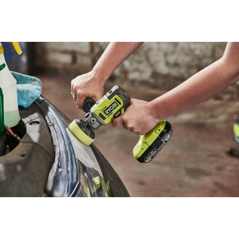 Ryobi Машина полірувально-шліфувальна RDP18-0, 76 мм, 2 режими роботи,(без АКБ та ЗУ) (5133005897)