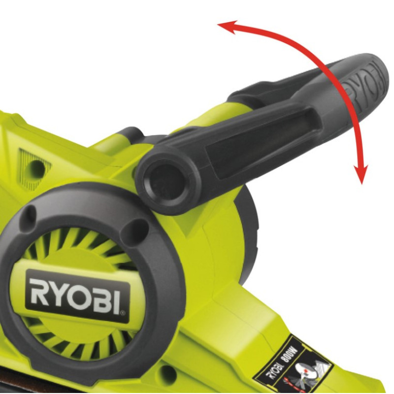 Ryobi Шліфмашина стрічкова EBS800 800Вт 76мм 150-320об·хв 3.3кг (5133001148)