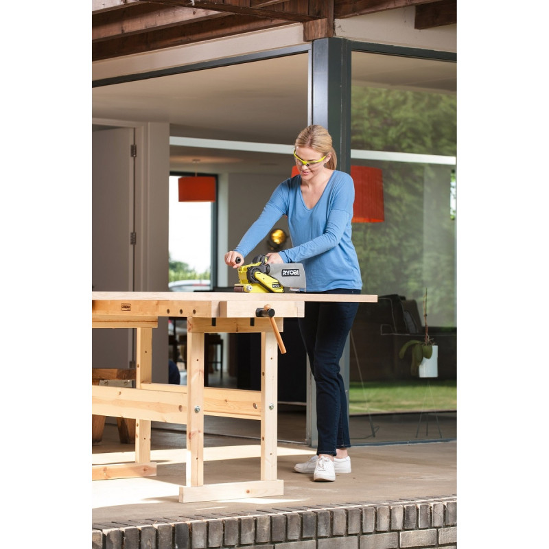 Ryobi Шліфмашина стрічкова ONE+ R18BS-0, 18В, акумуляторна (без АКБ та ЗП) (5133002916)